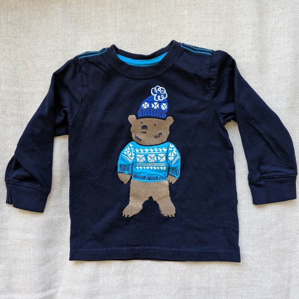 Gymboree Baby Winter Bear Long Sleeve Tee